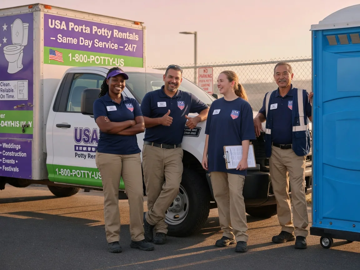 Porta Potty Rental company in Groveland, CA